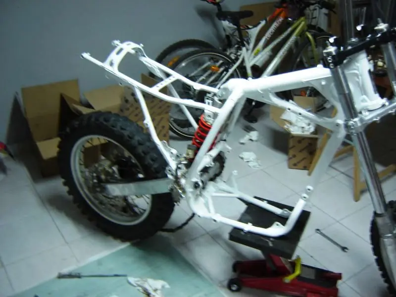Restauración de  honda Xr600