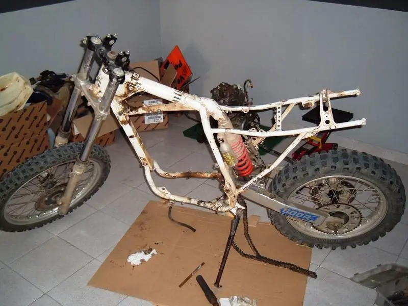 Restauración de  honda Xr600