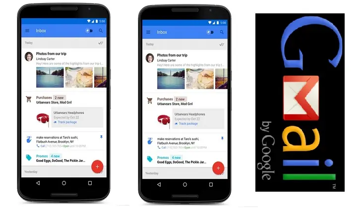 Gmail se re-diseña y lanza su nueva app “Inbox”