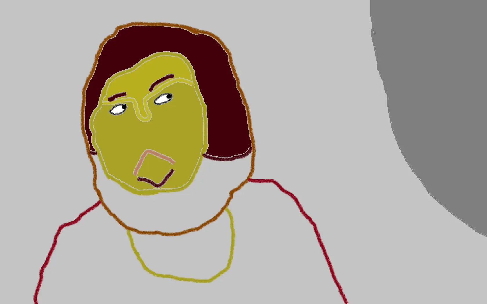 Dibujé al Ecce Homo en paint y te lo muestro.
