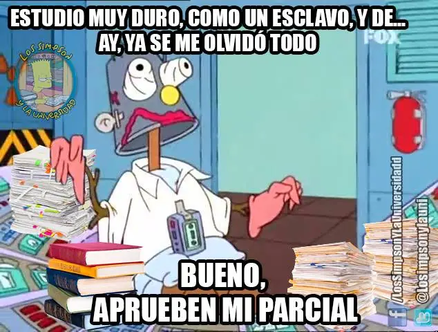 Por rendir finales? Reite un poco lince universitario (2ª P