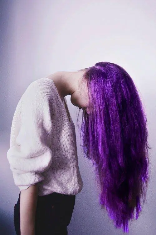 Tengo el pelo de todos colores y te lo muestro