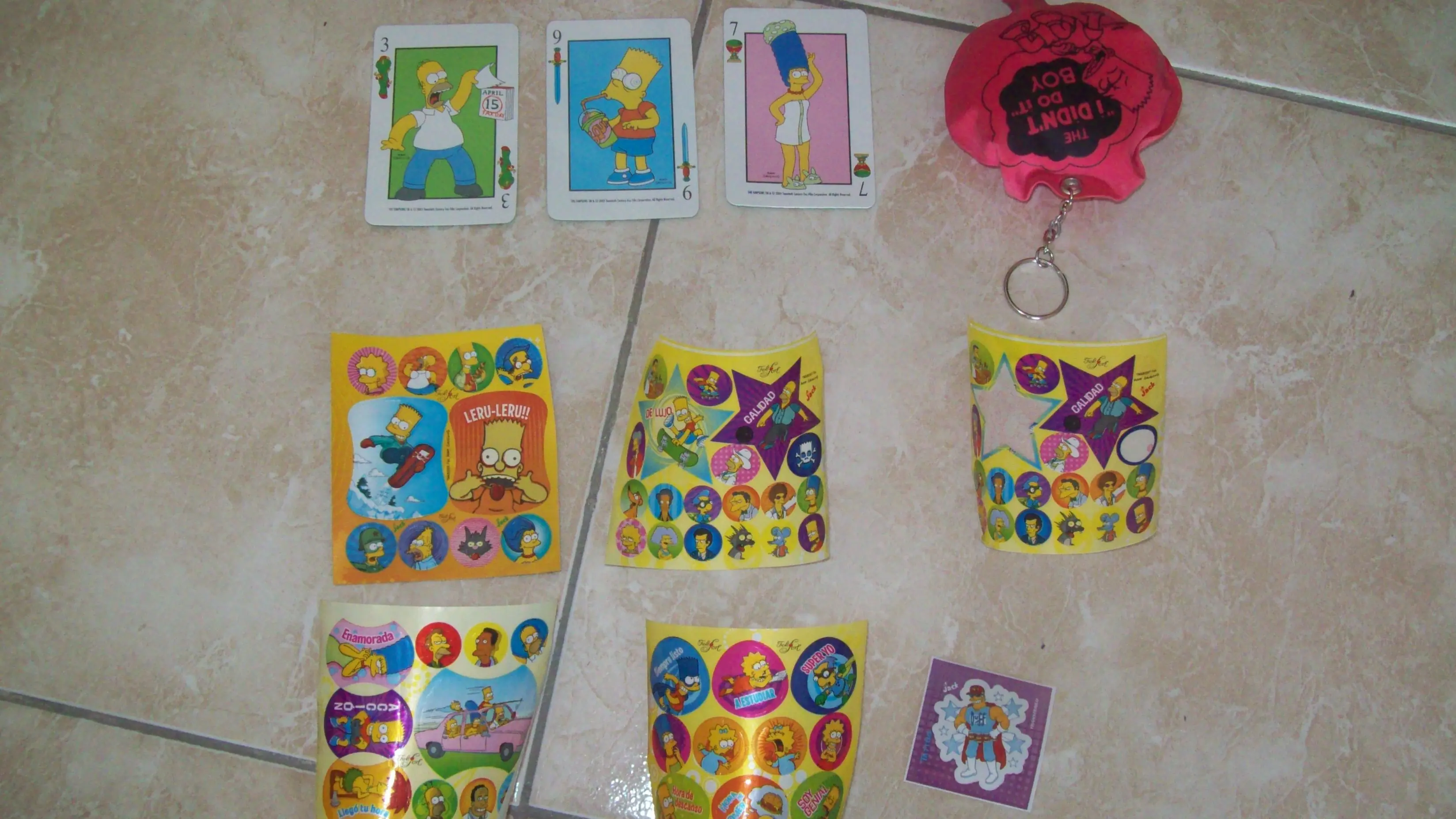 Colección propia de los Simpson