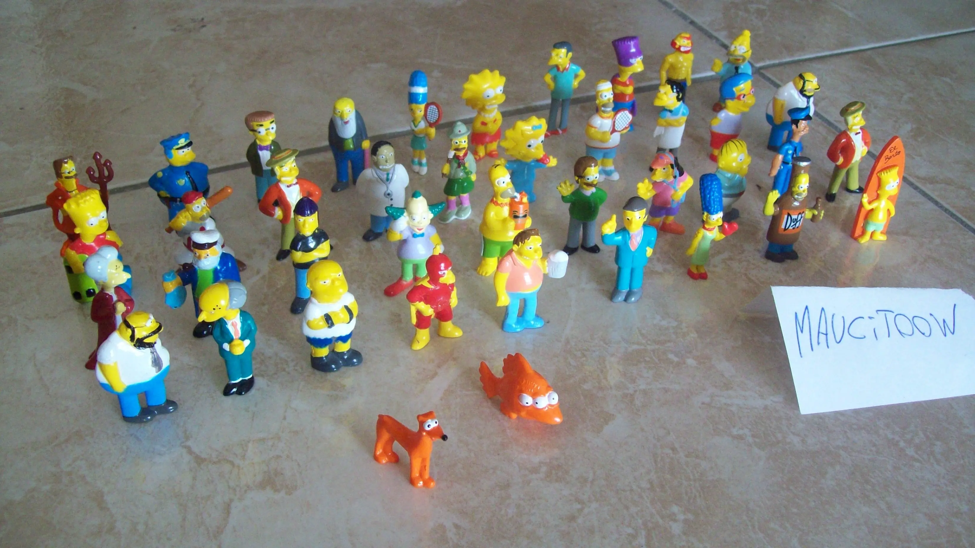 Colección propia de los Simpson