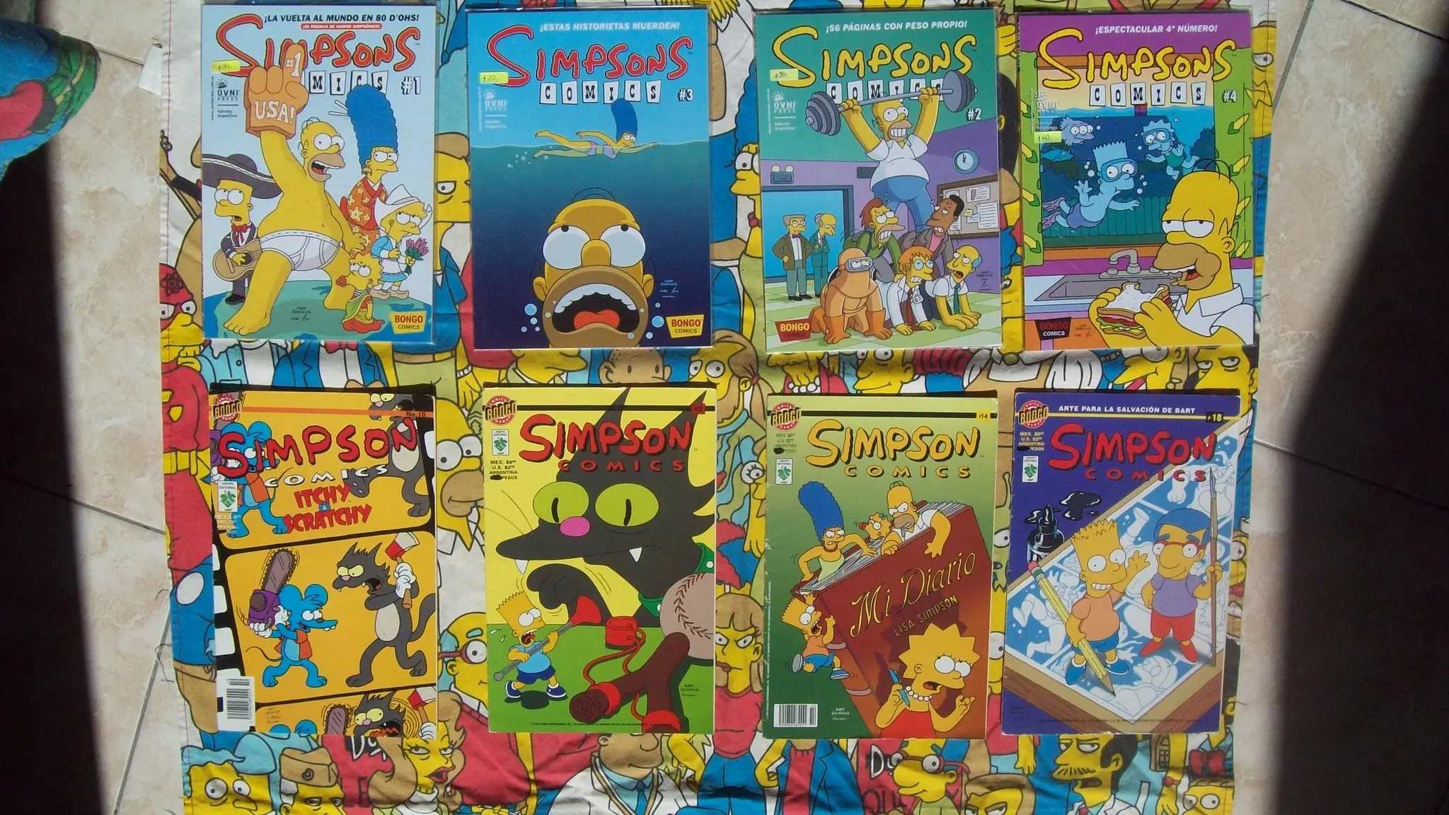 Colección propia de los Simpson