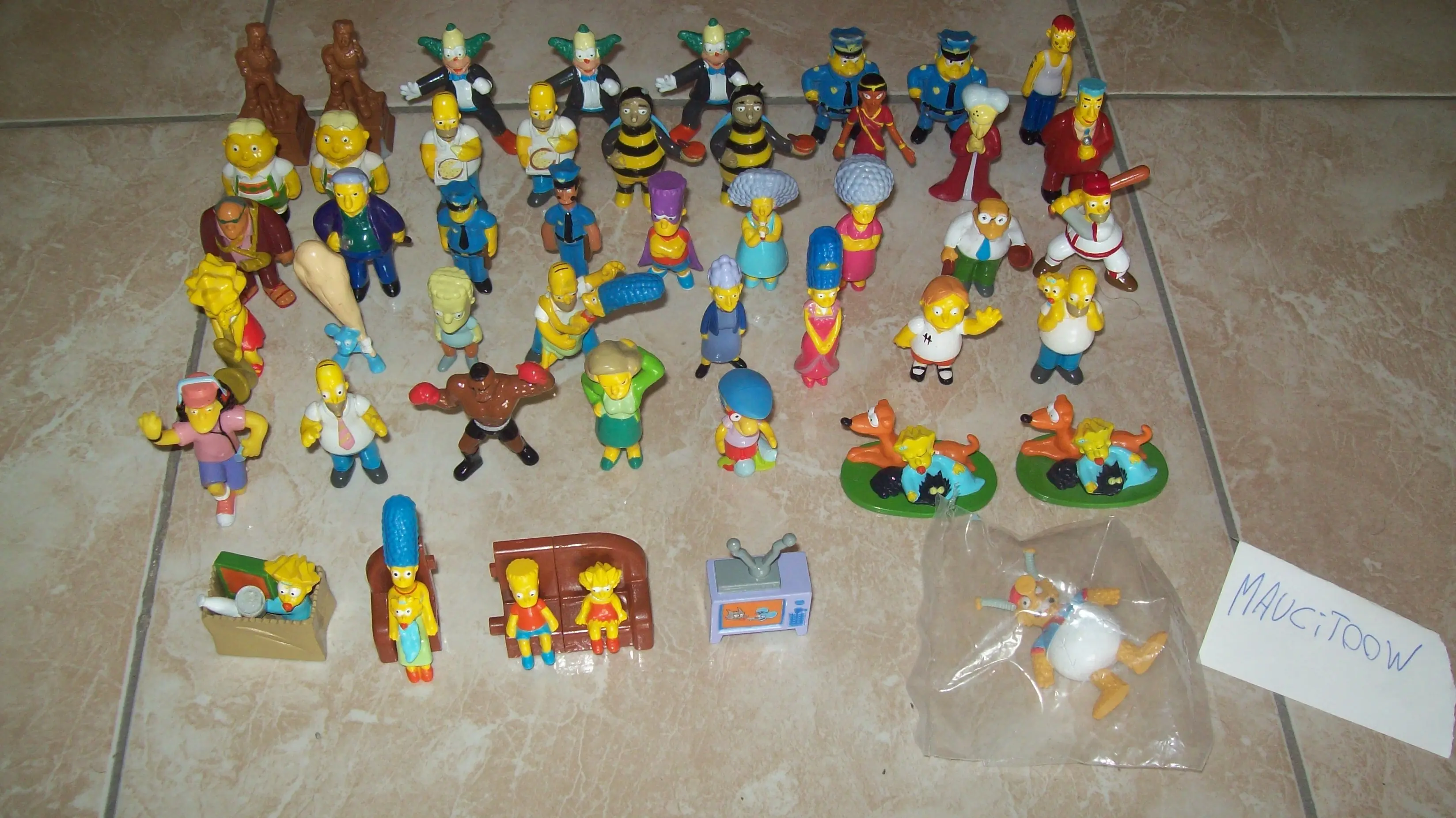 Colección propia de los Simpson