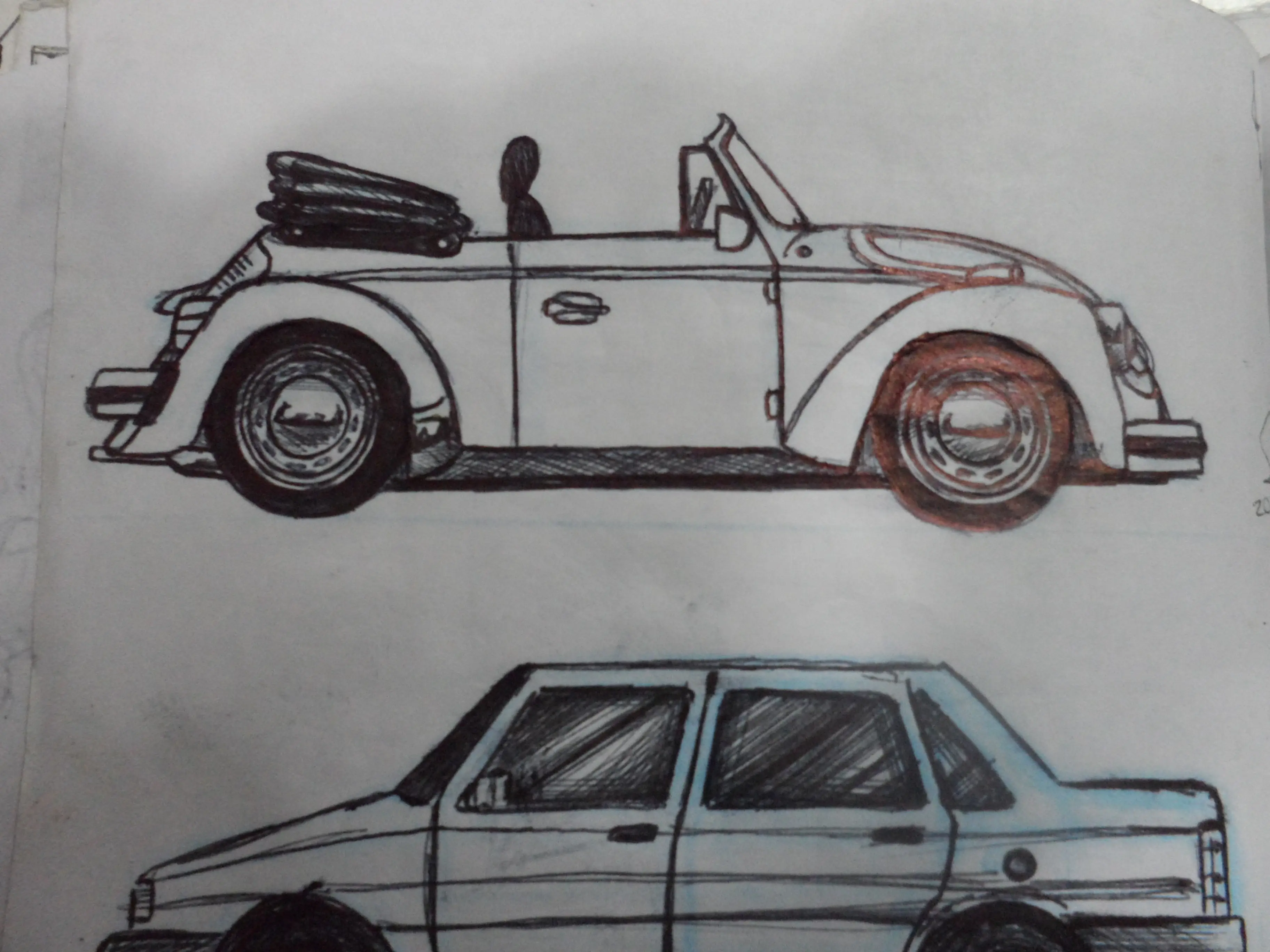 Autos antiguos, los mejores dibujos
