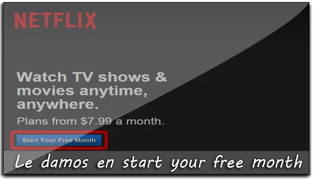 crear cuenta netflix