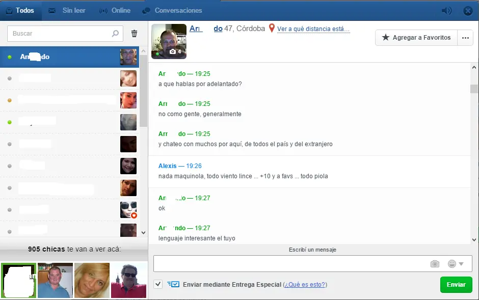 Le escribi con leguaje taringuero a un...