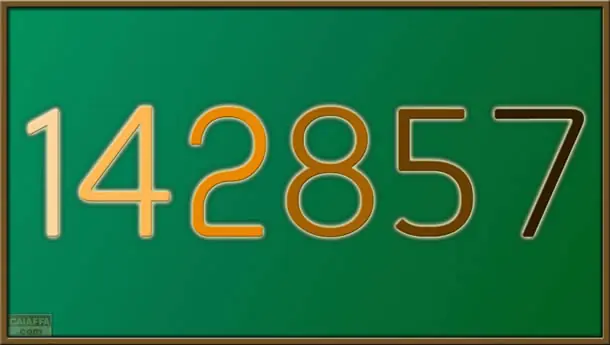 142857, nunca un número te había hecho pensar tanto