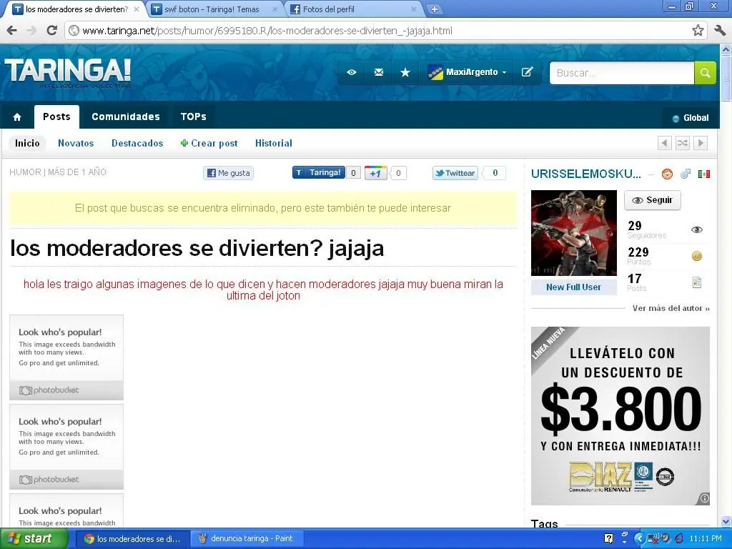 denuncia