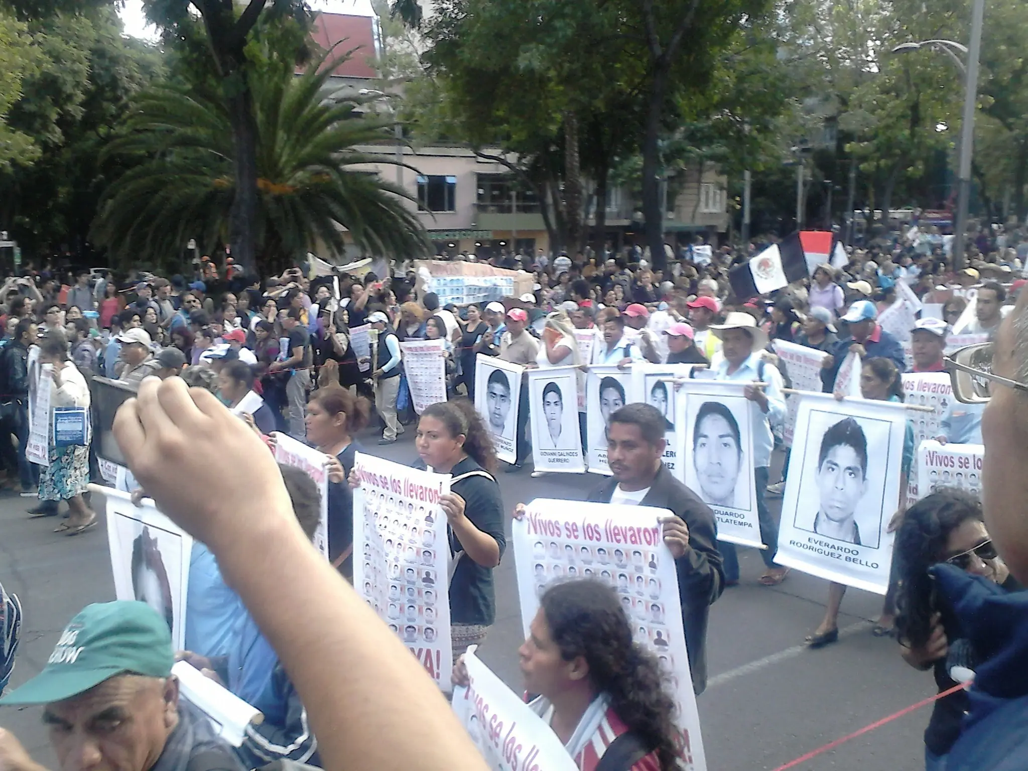 protestas por ayotzinapa