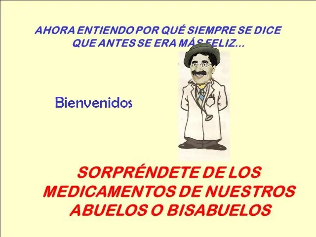 Medicamentos antiguos.