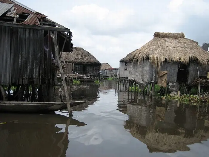 ciudad inundada