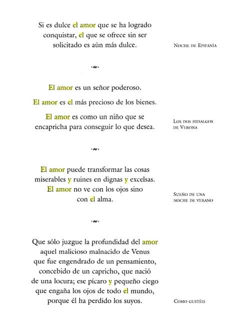 El amor