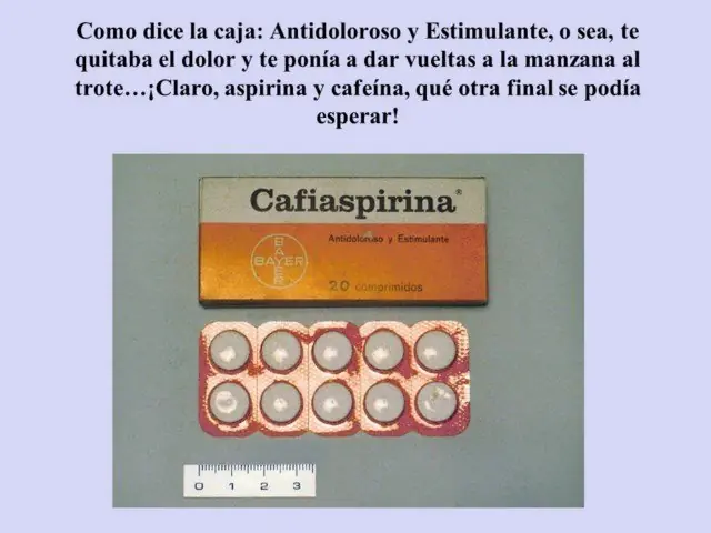 Medicamentos antiguos.