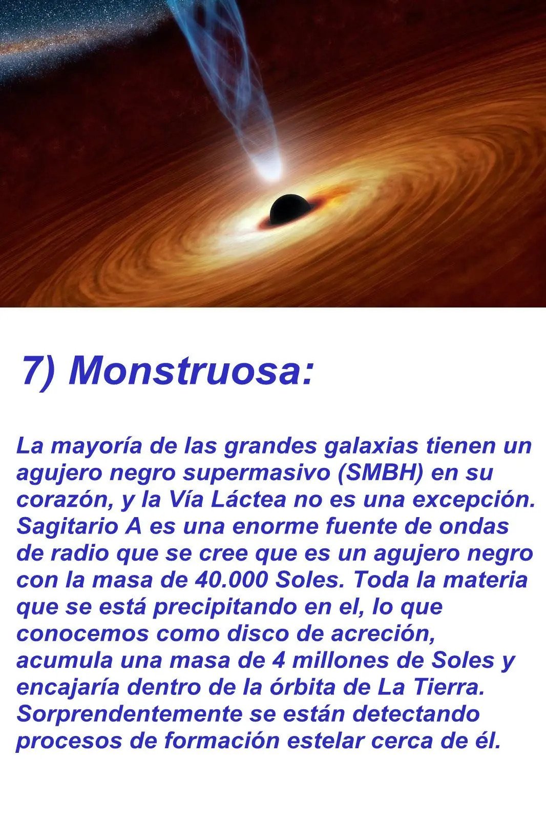 La Vía Láctea en 10 palabras