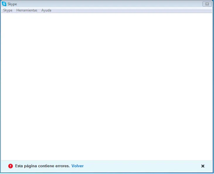 no inicia skype