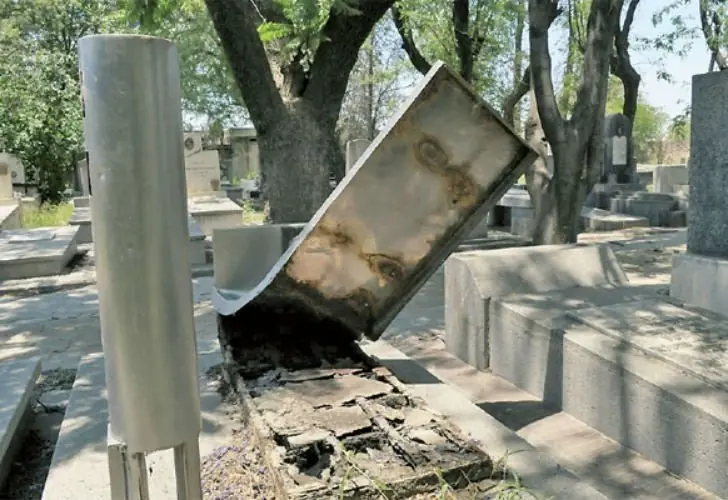 Atacaron cementerio isrealita de Santiago del estero