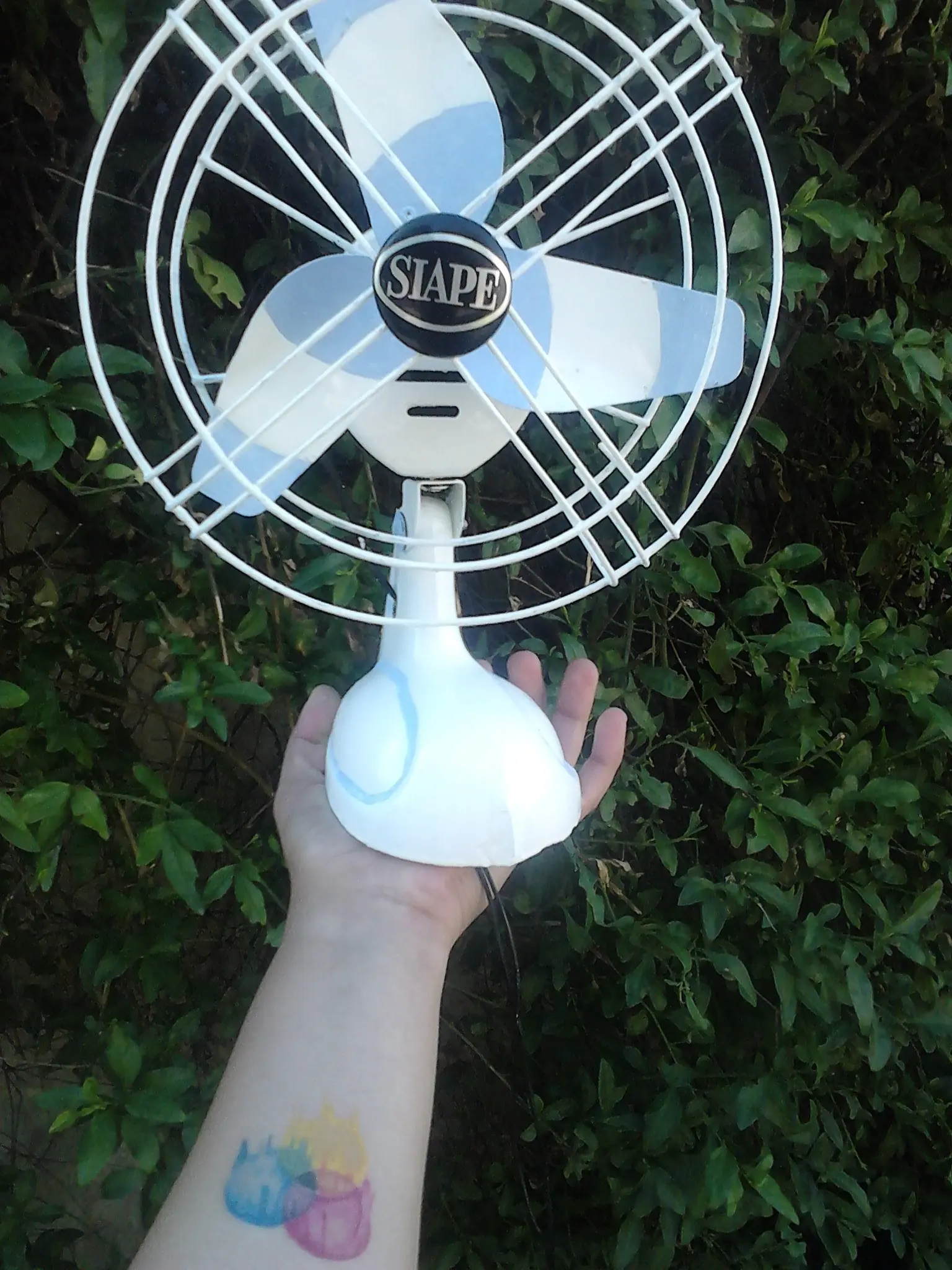 Argentinicé un ventilador de 50 años