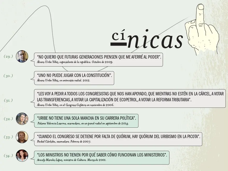 122 Frases políticas cínicas