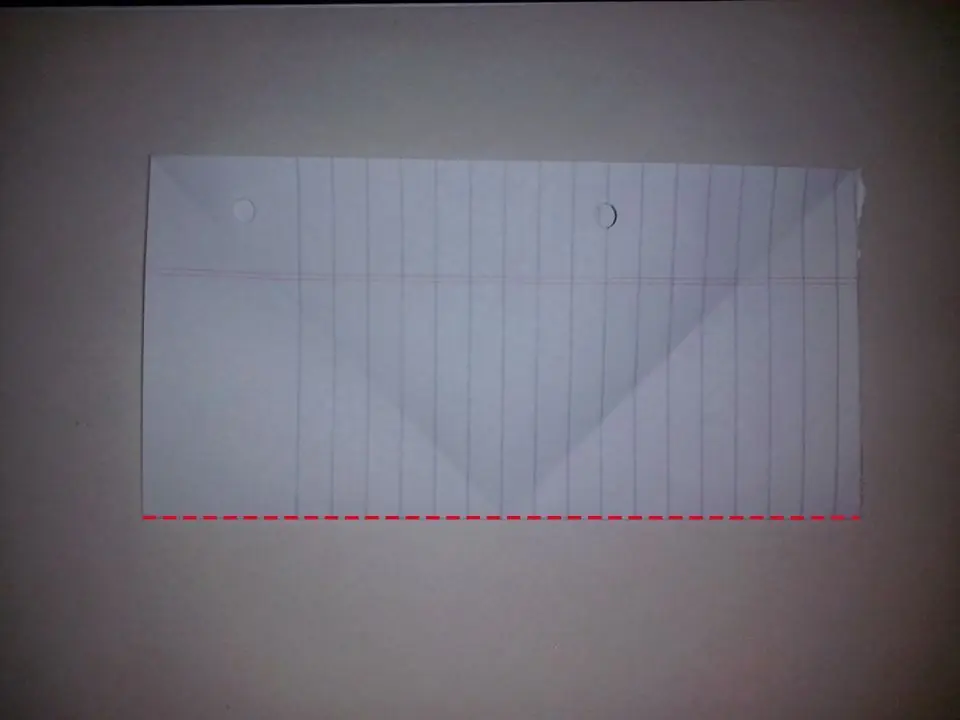 Hice un árbol de navidad con papel y te lo muestro