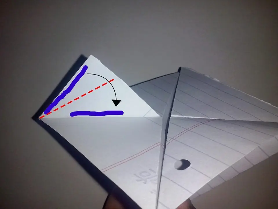 Hice un árbol de navidad con papel y te lo muestro