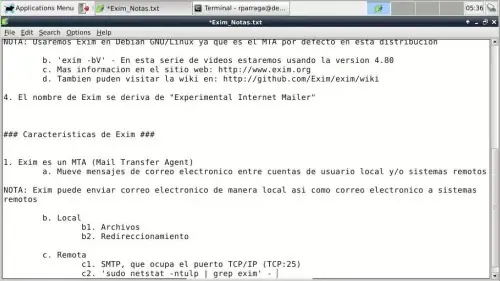 Administrador Email Server
