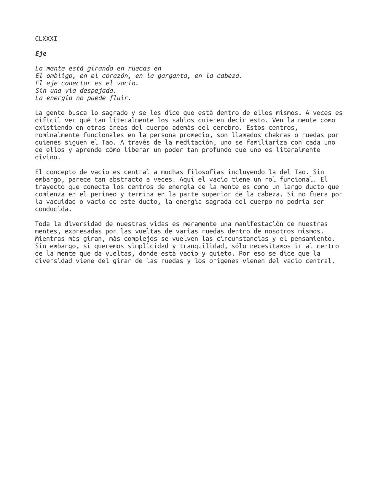 365 Meditaciones Tao •