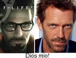 Naaa, Hombres parecidos a Gordon Freeman