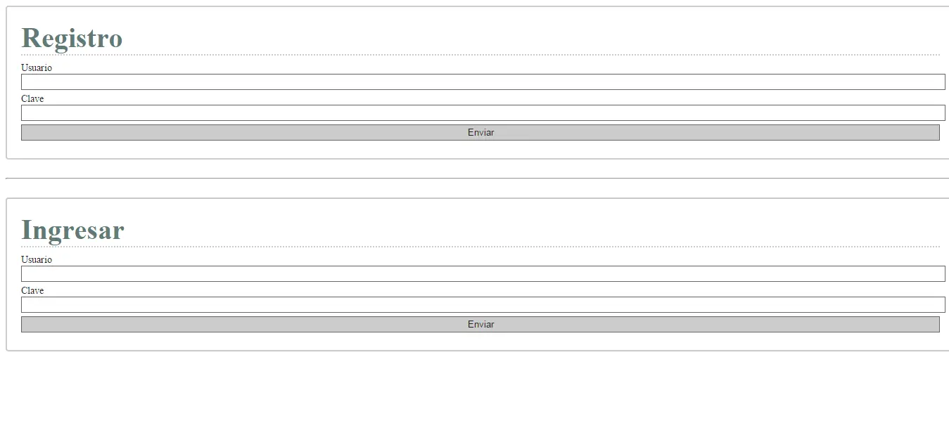 PHP: Registro y Logeo en MD5