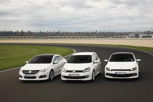 Volkswagen Passat CC, Golf y Scirocco R-Line