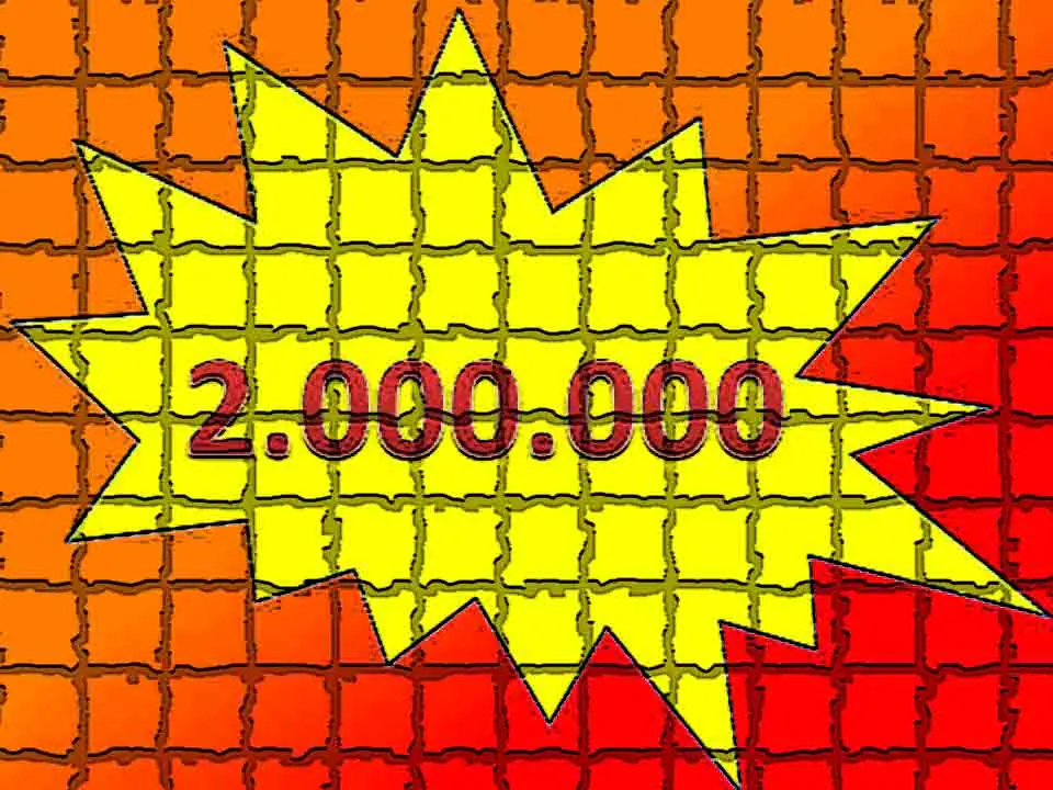 2.000.000 al año
