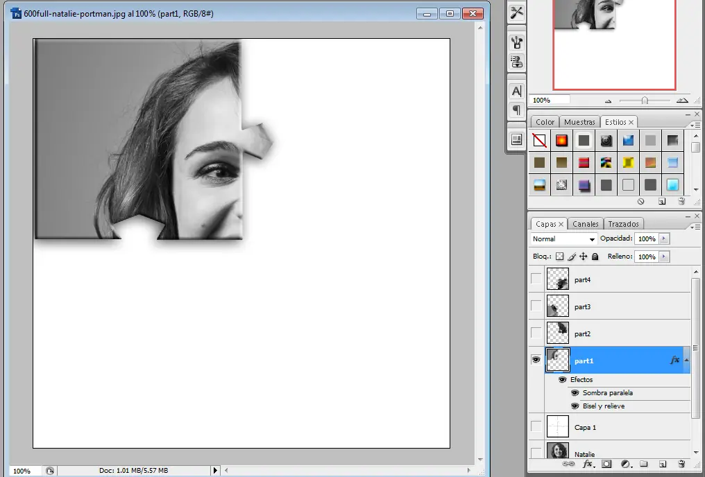 Efecto rompecabezas Ps [Tuto]