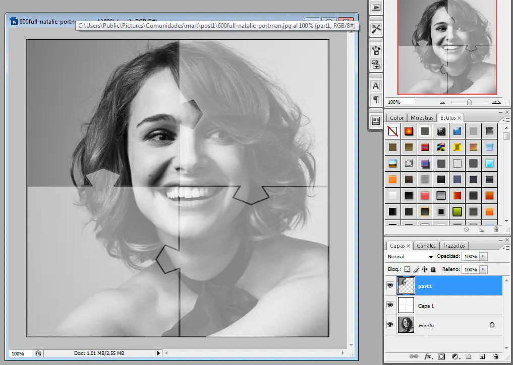Efecto rompecabezas Ps [Tuto]