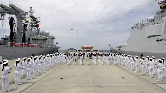En 2020 China tendra mas buques de guerra que EE.UU