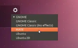 MATE bastante parecido a gnome2 solucion a unity/gnome3