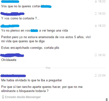 Mi ex es un inmaduro y te lo muestro