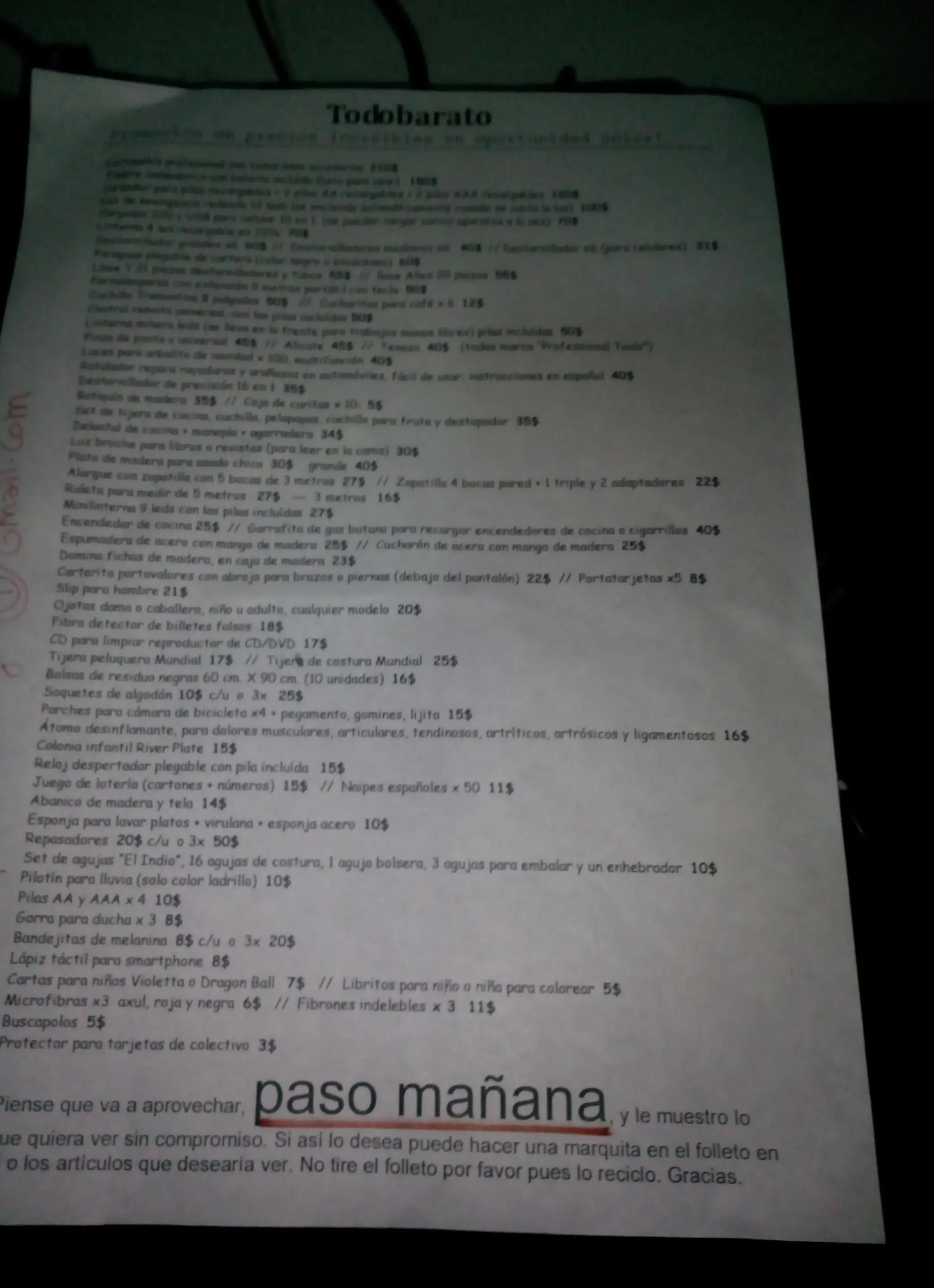 Me Molestaron Un Domingo (Uno Que Vende Cosas "Paso Ma