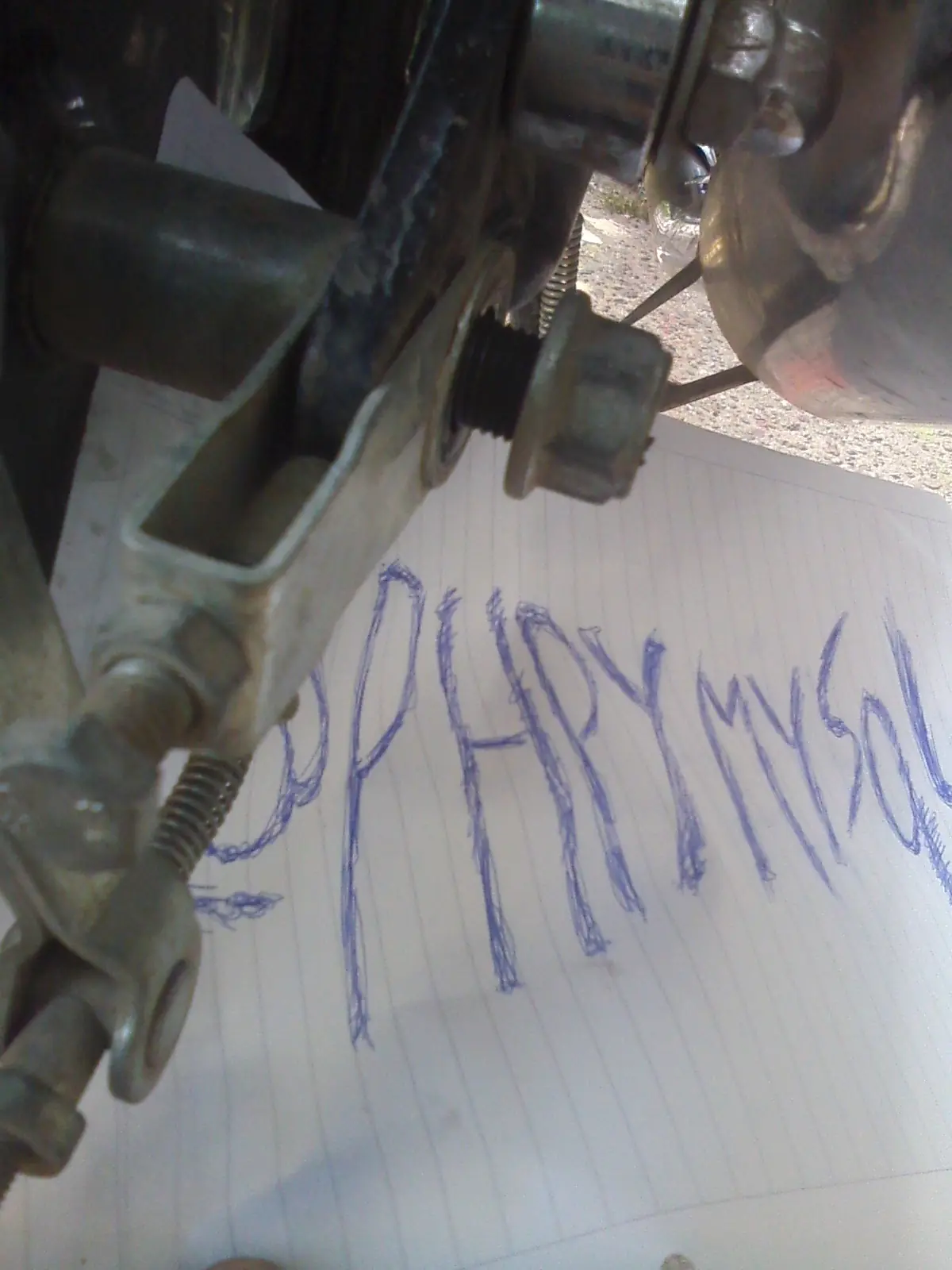 Mi aventura arreglando la moto
