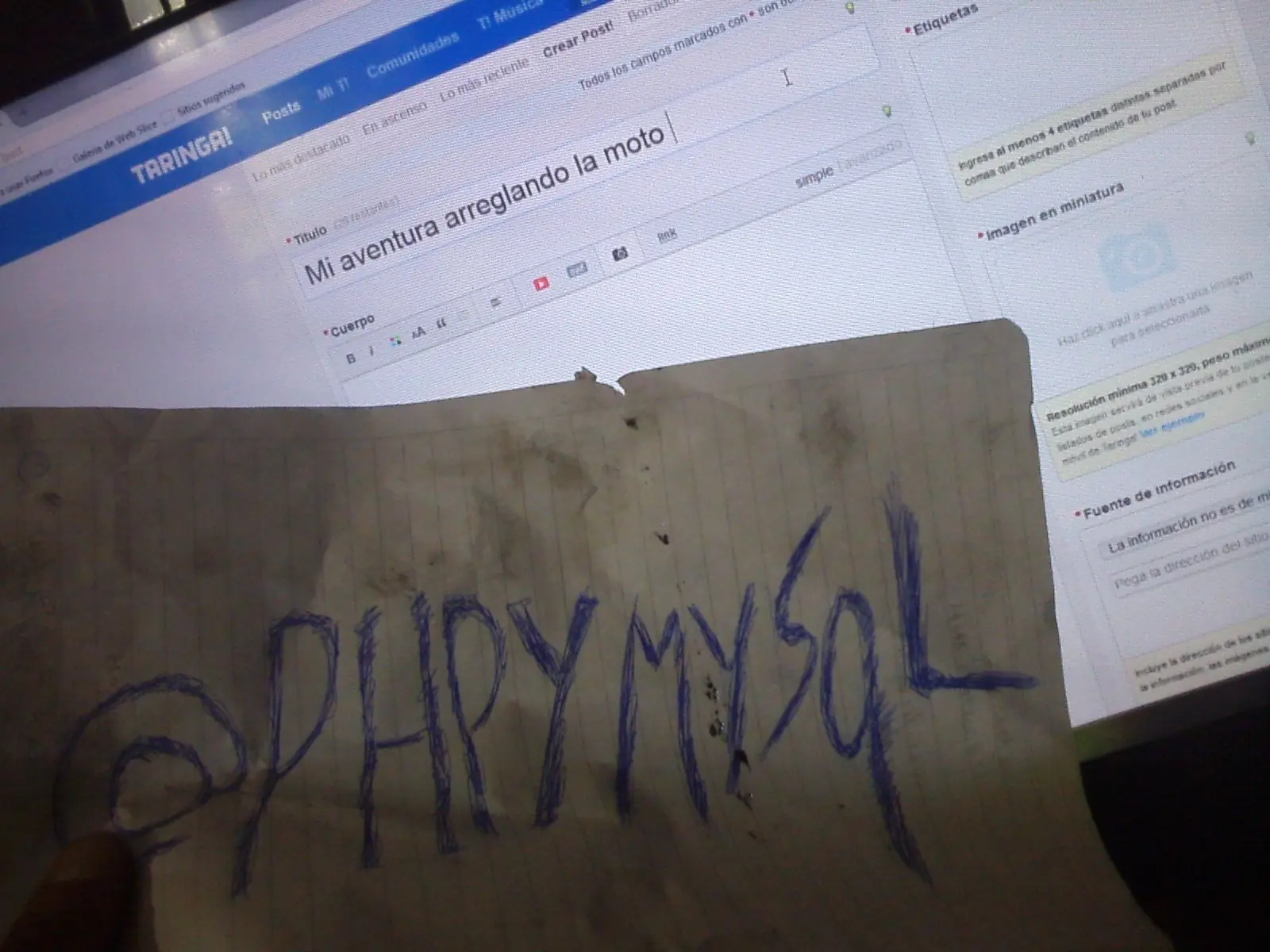 arreglando