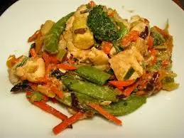 Salteado de verduras y pollo ¡SUPER FÁCIL!