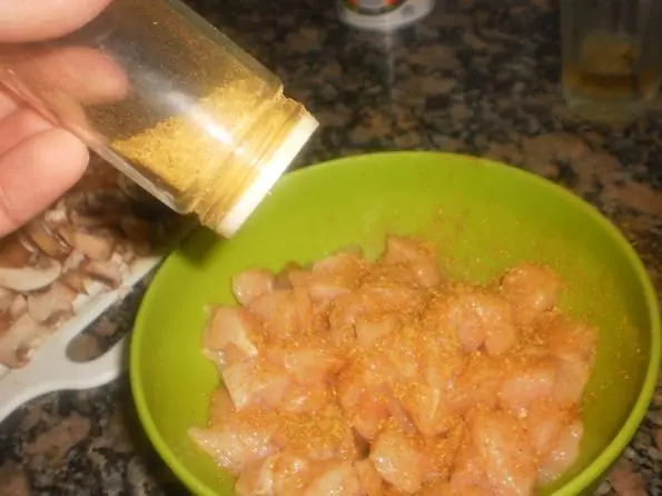 Salteado de pollo con verduras [Receta propia]