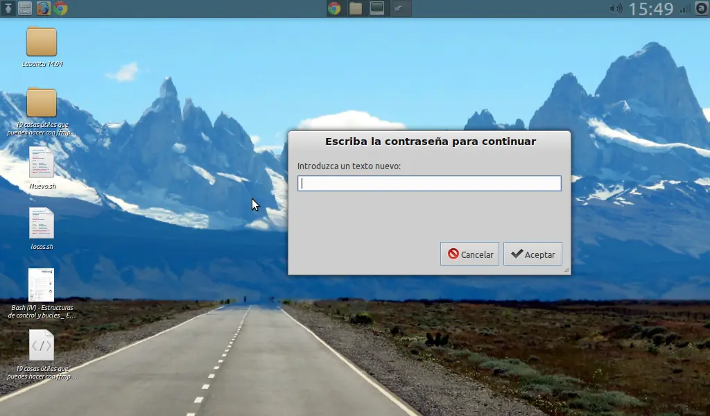 quitar contrasena para montar pa