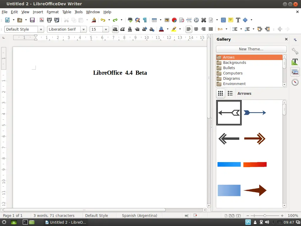 LibreOffice 434