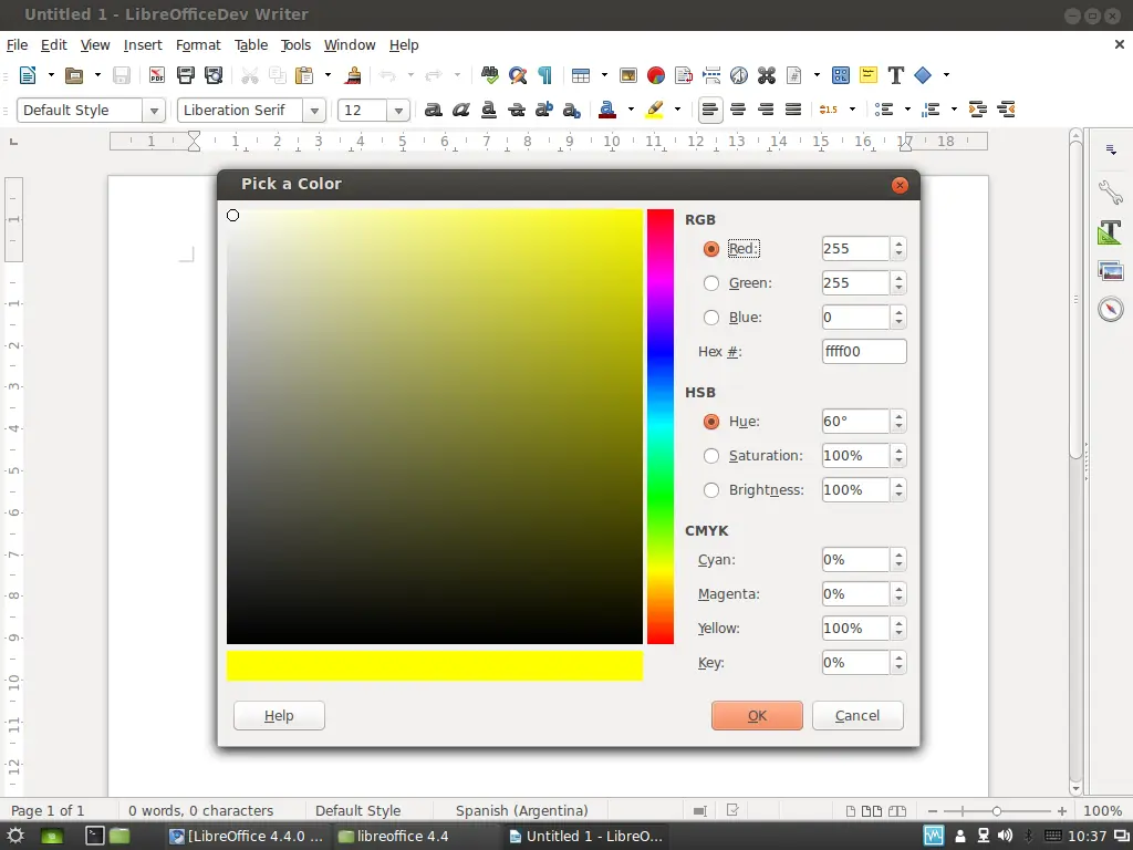 LibreOffice  440