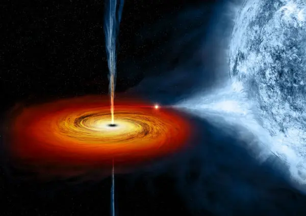 ¿Escapa algo de los agujeros negros?