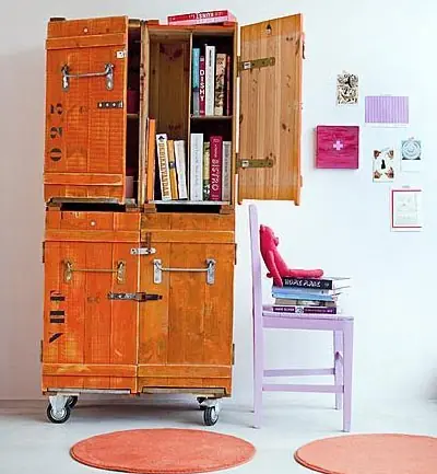 Muebles con material reciclado - Sillas y mesas