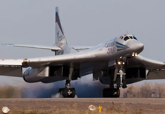 Avion de combate Túpolev Tu-160