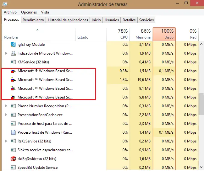 Solucion "virus" Trashes